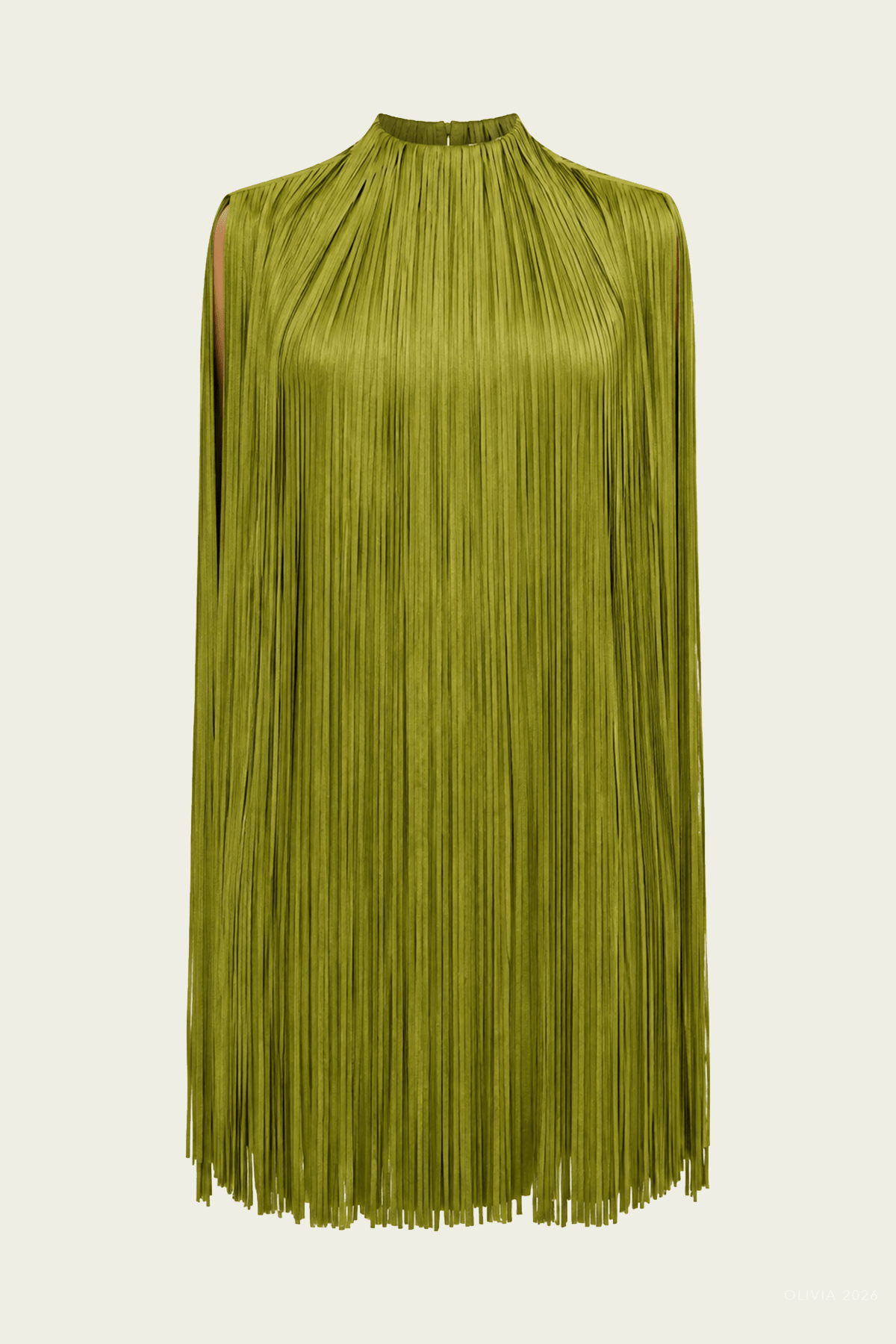 Monica Dress in Chive - shop-olivia.com