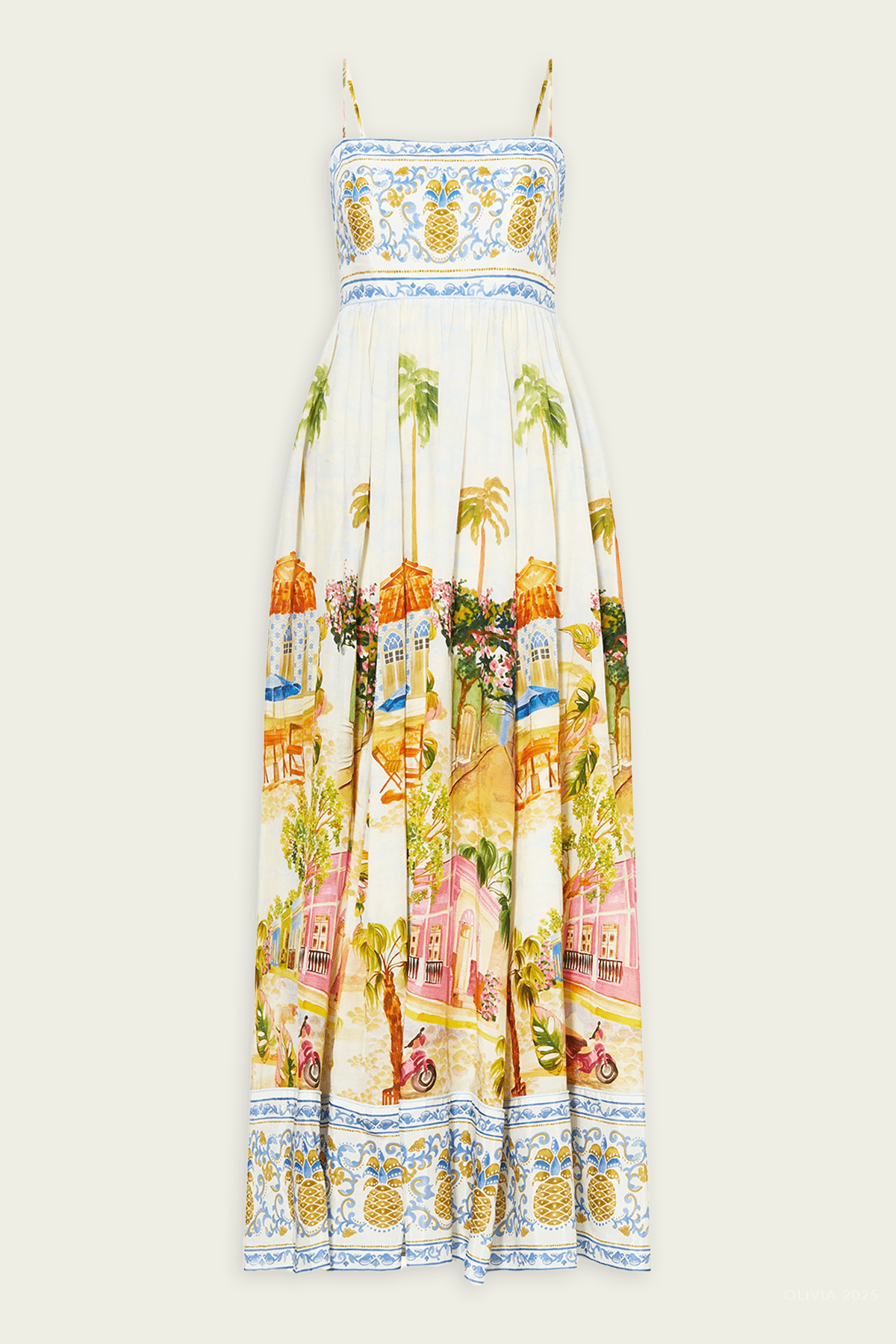 Multicolor Aracati Maxi Dress - shop - olivia.com