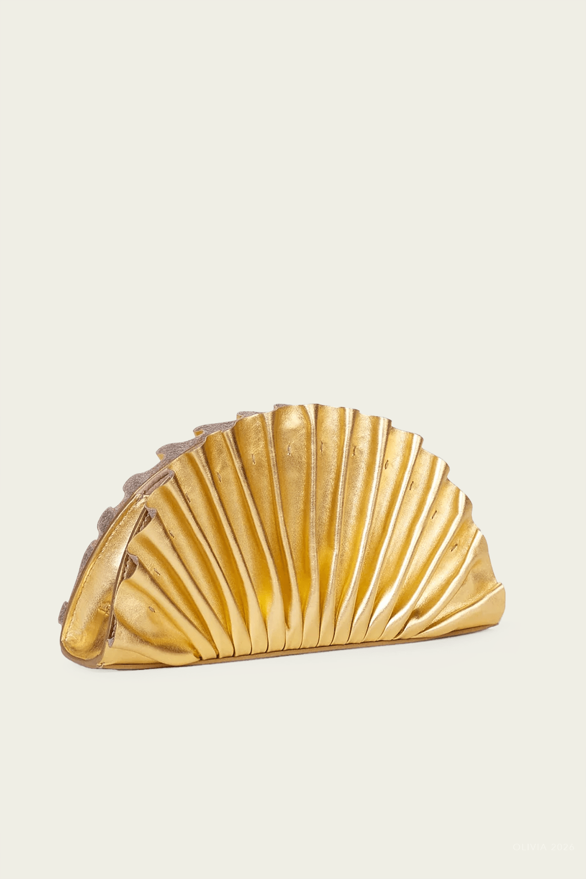 Nala Mini Clutch in Gold - shop - olivia.com