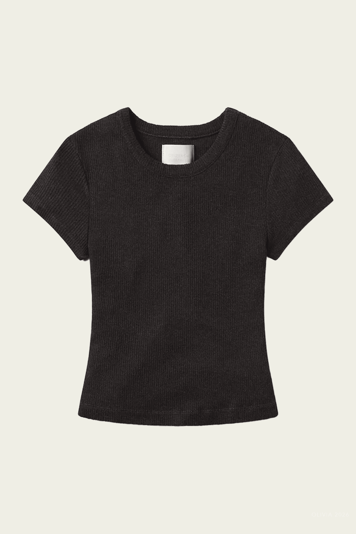 Nello Tee in Heather Brown - shop-olivia.com