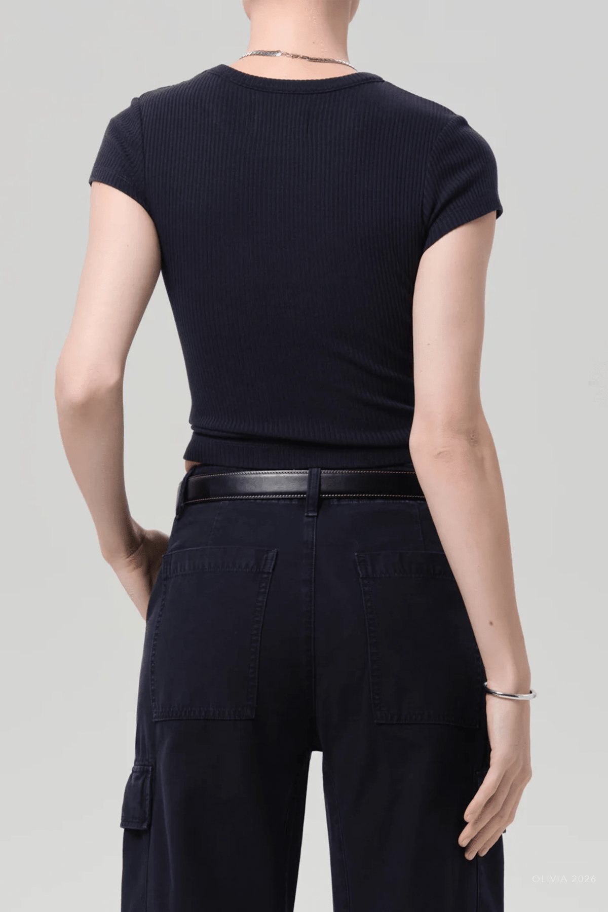Nello Tee in Navy - shop - olivia.com