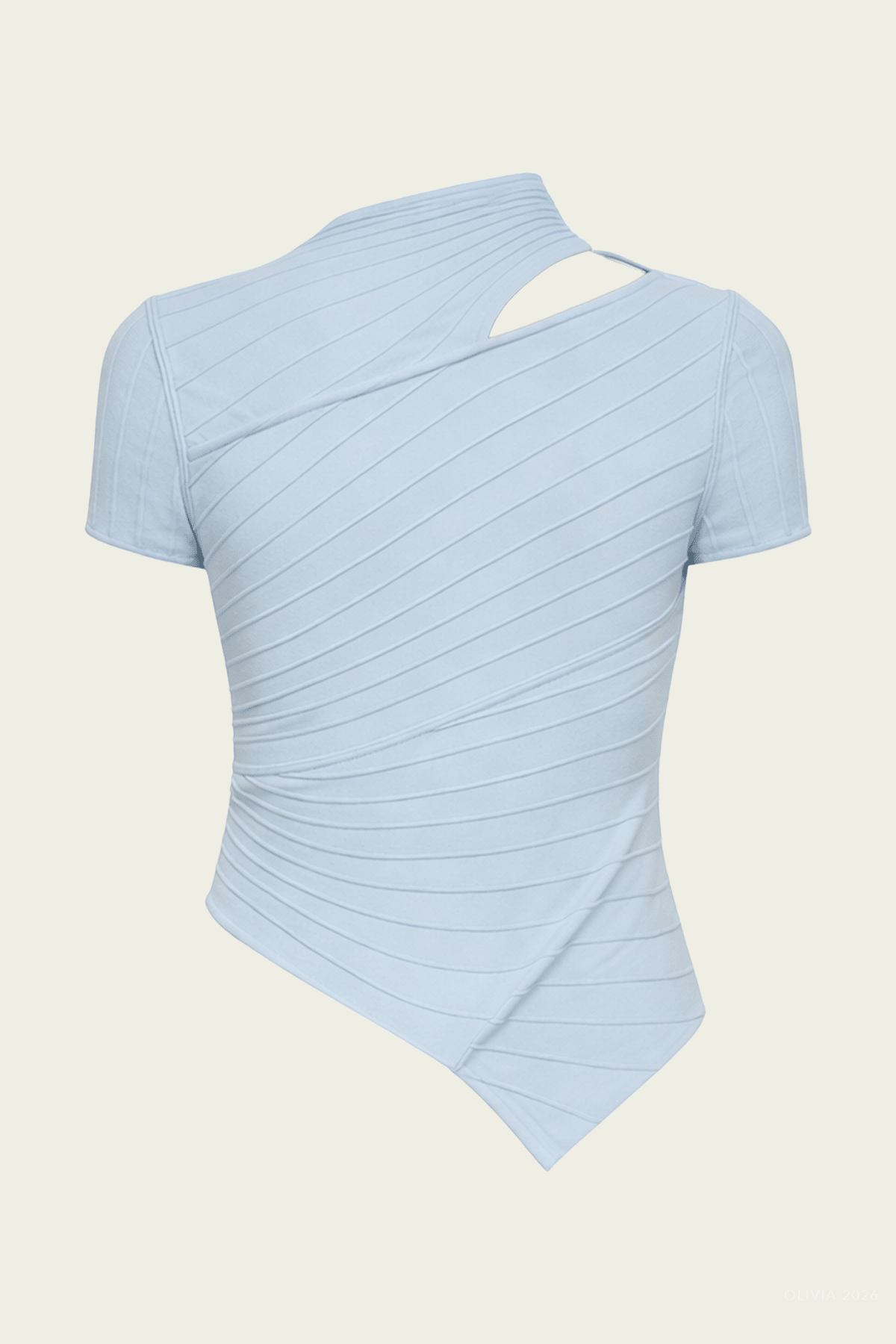 Nessi Knit Top in Coastal - shop - olivia.com