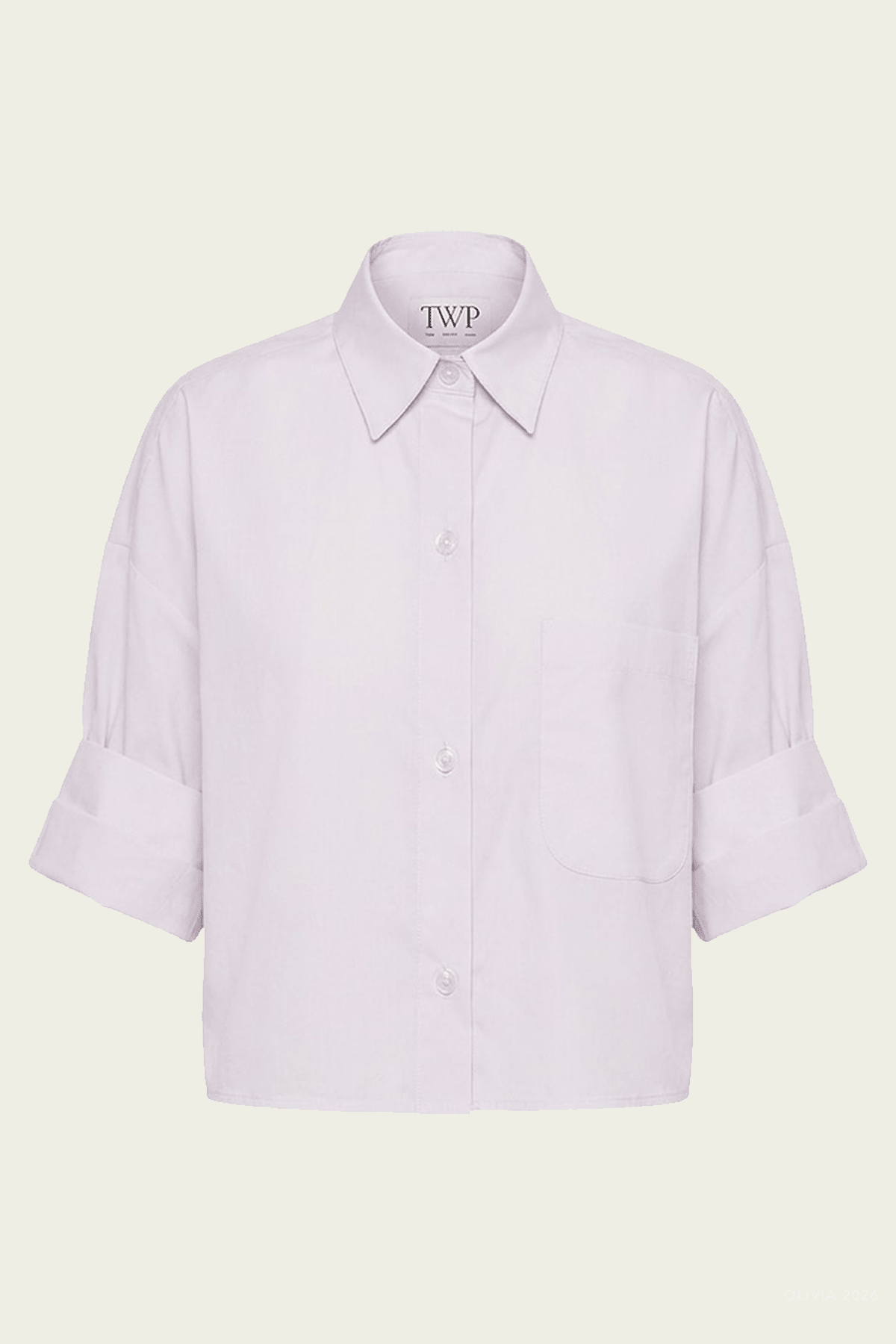 Next Ex Shirt in Grey Lilac - shop-olivia.com