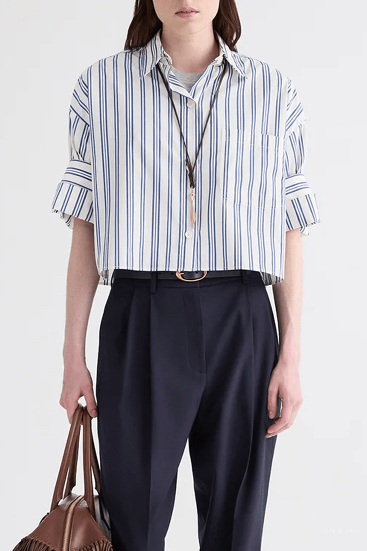 Next Ex Shirt in Ivory Multi - shop-olivia.com