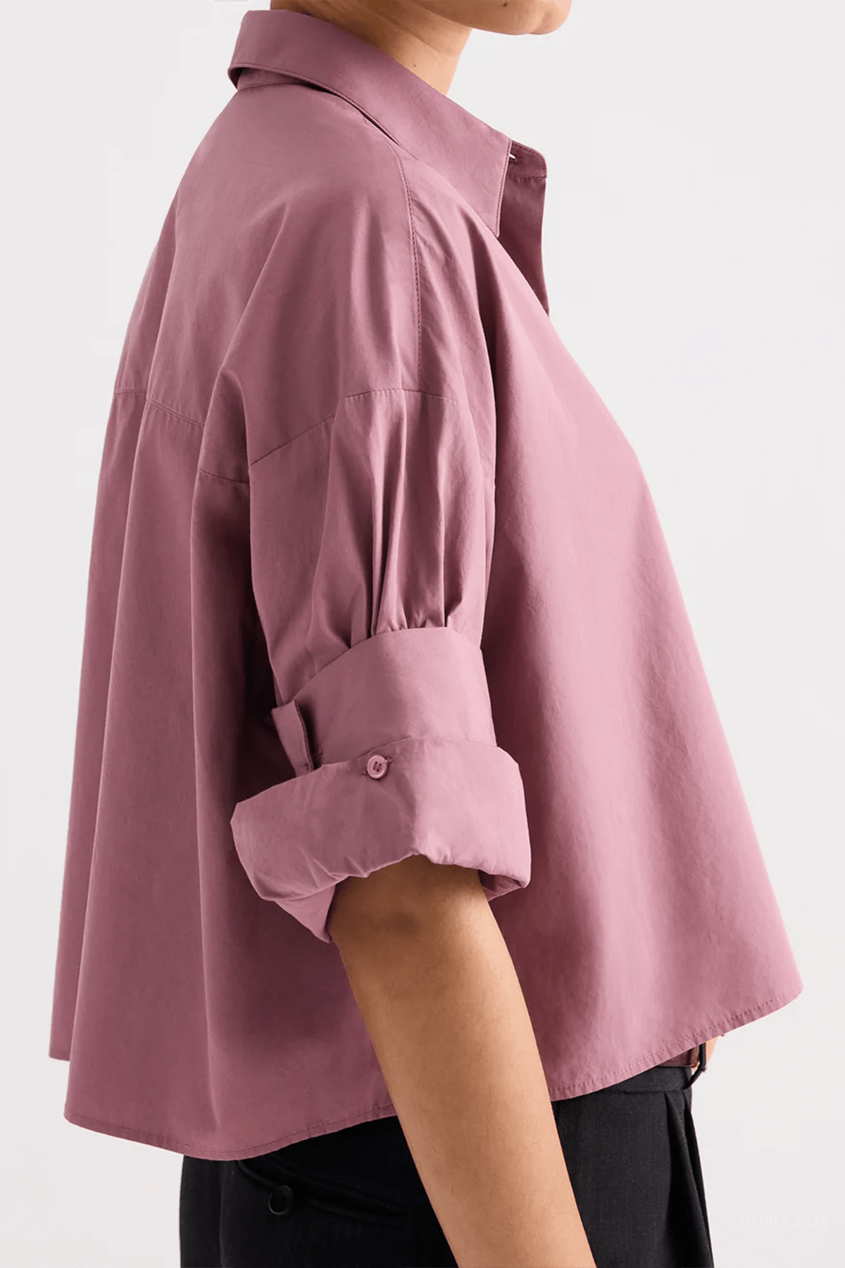 Next Ex Shirt in Plum - shop-olivia.com
