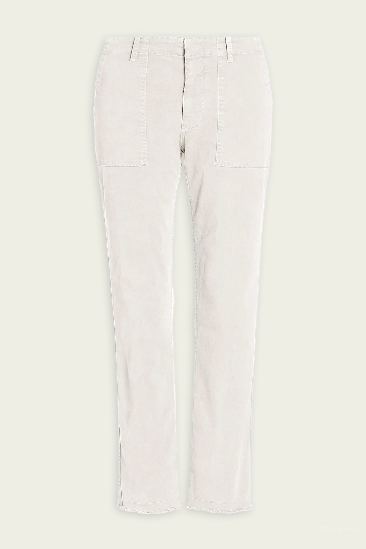 Jenna Pant in Eggshell