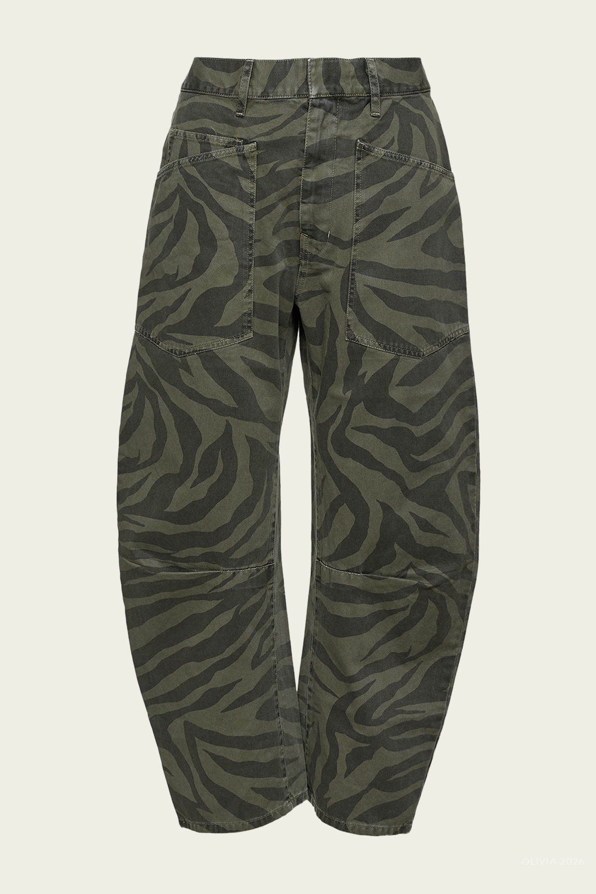 Shon Pant in Camo Zebra
