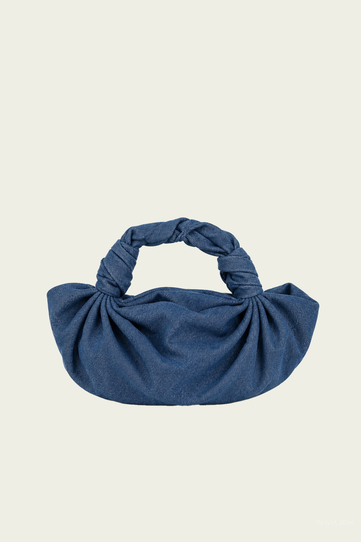 NLA Knot Bag in Denim