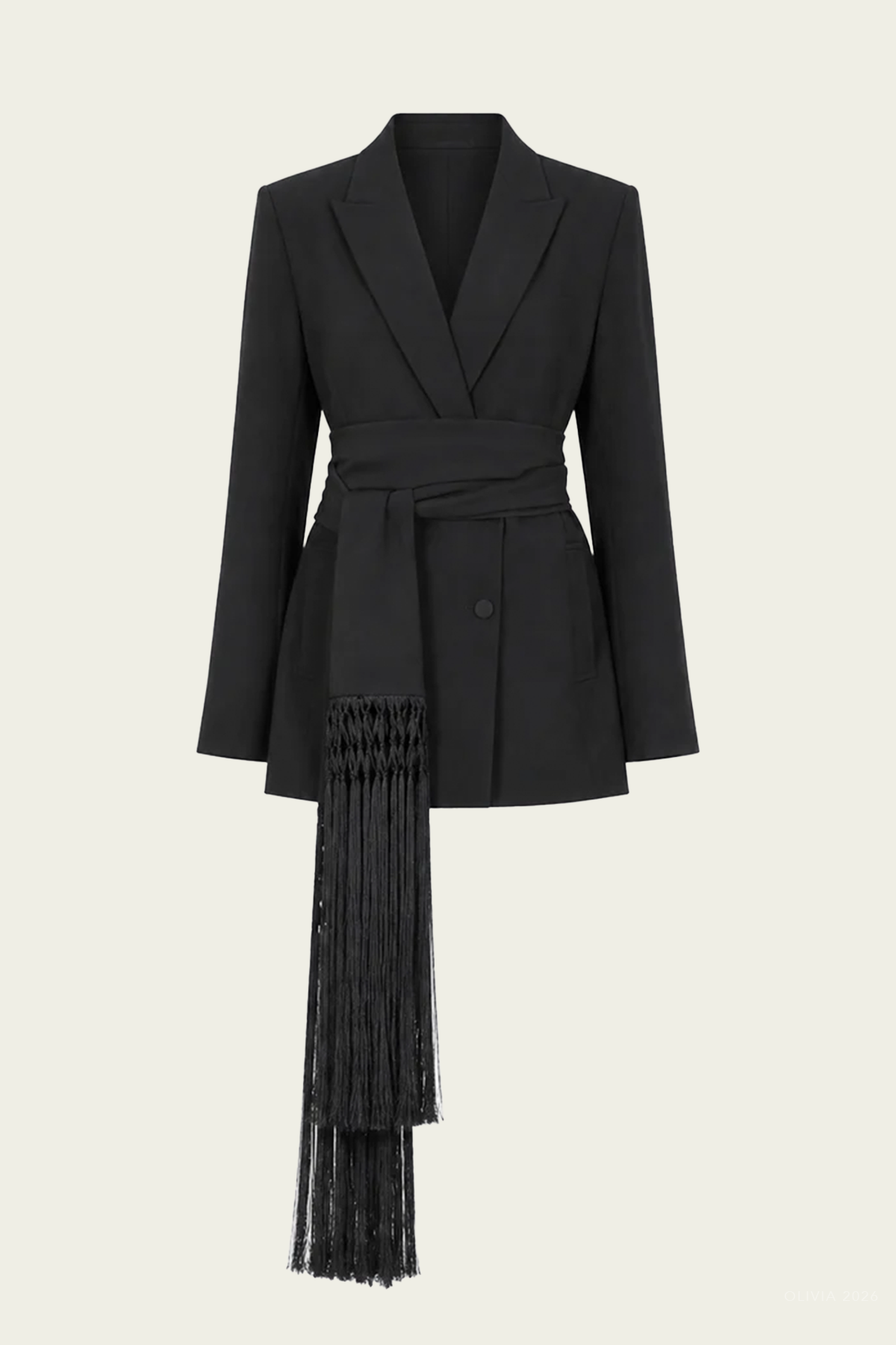 Yves Blazer in Black