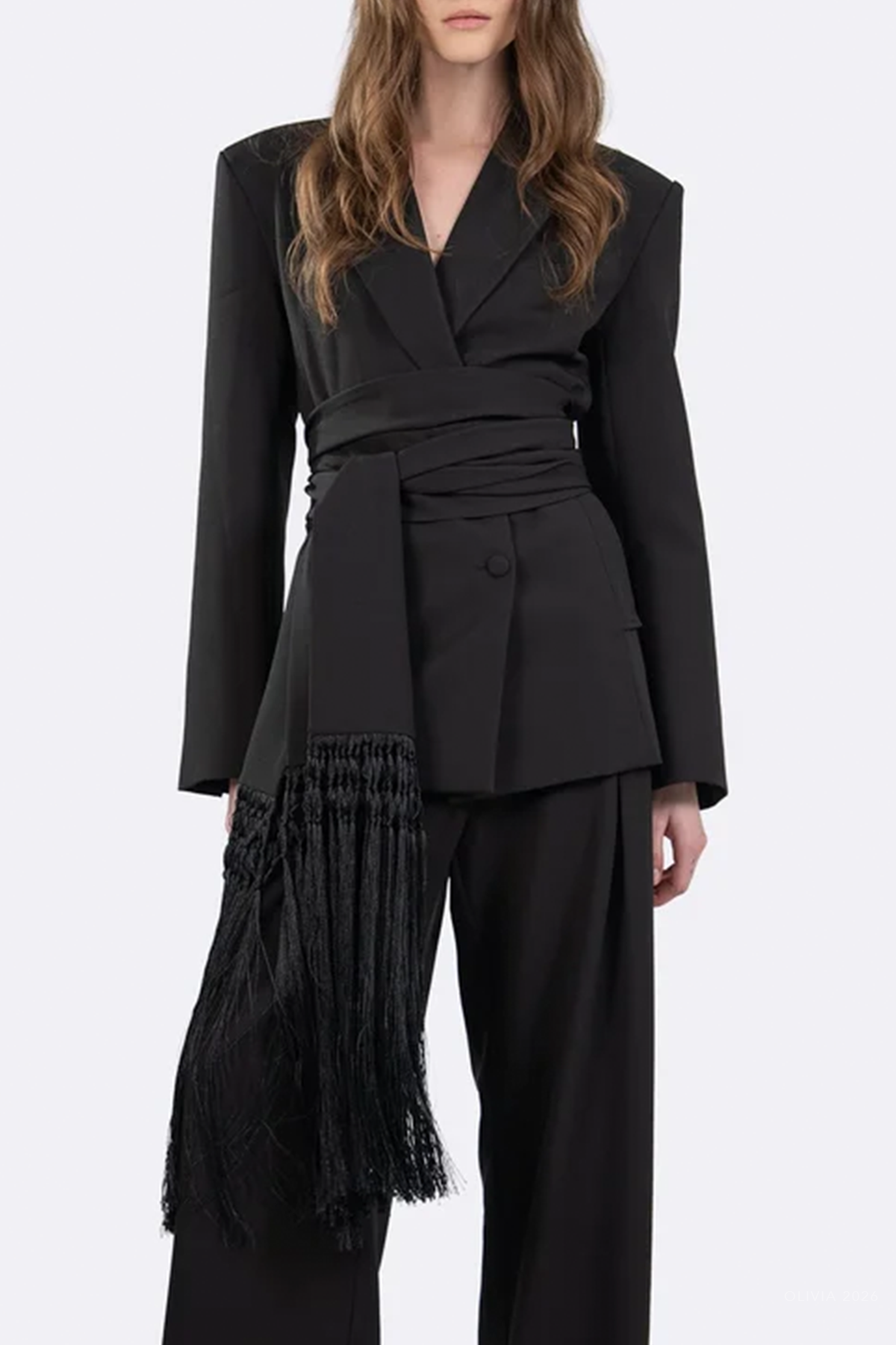 Yves Blazer in Black