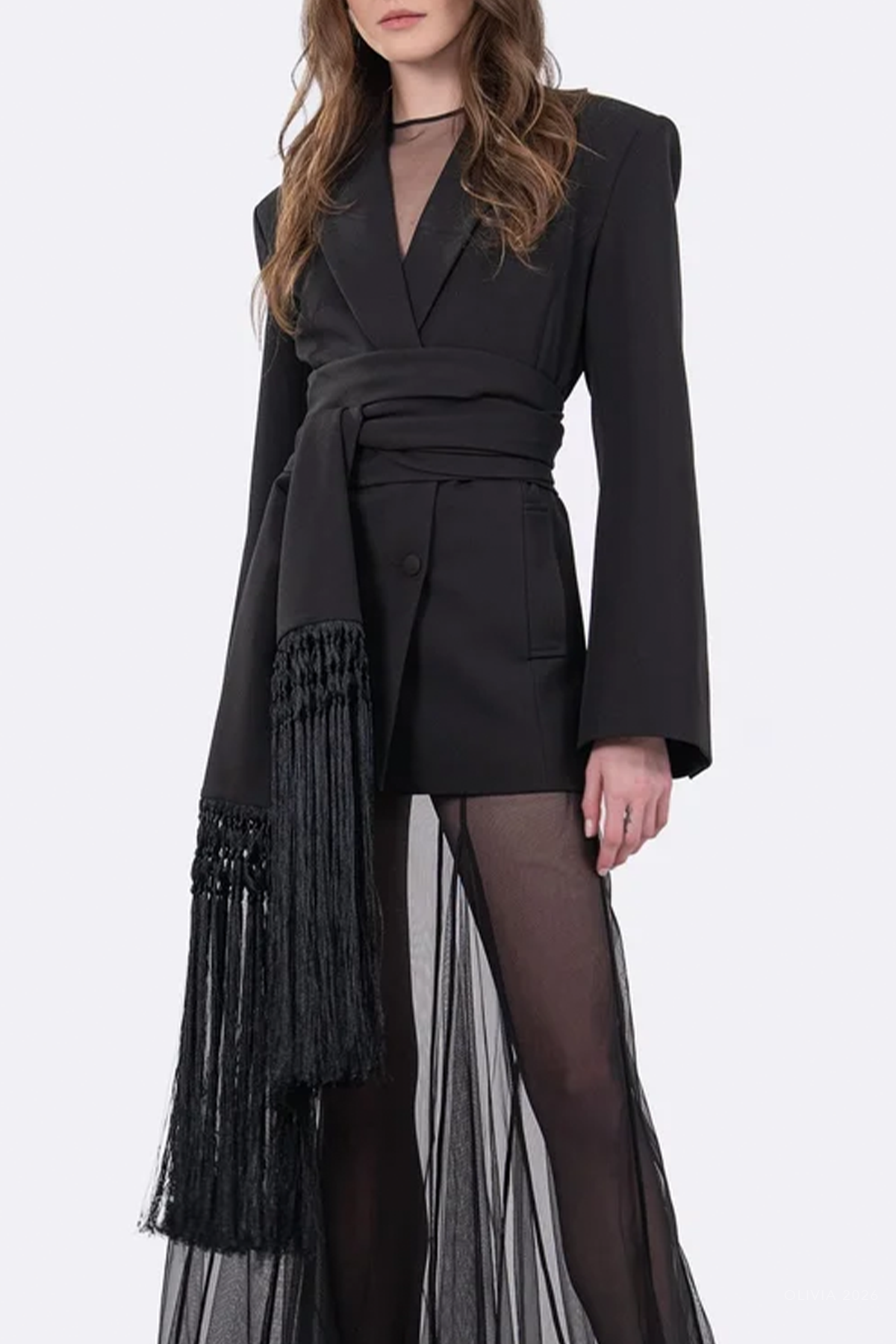 Yves Blazer in Black