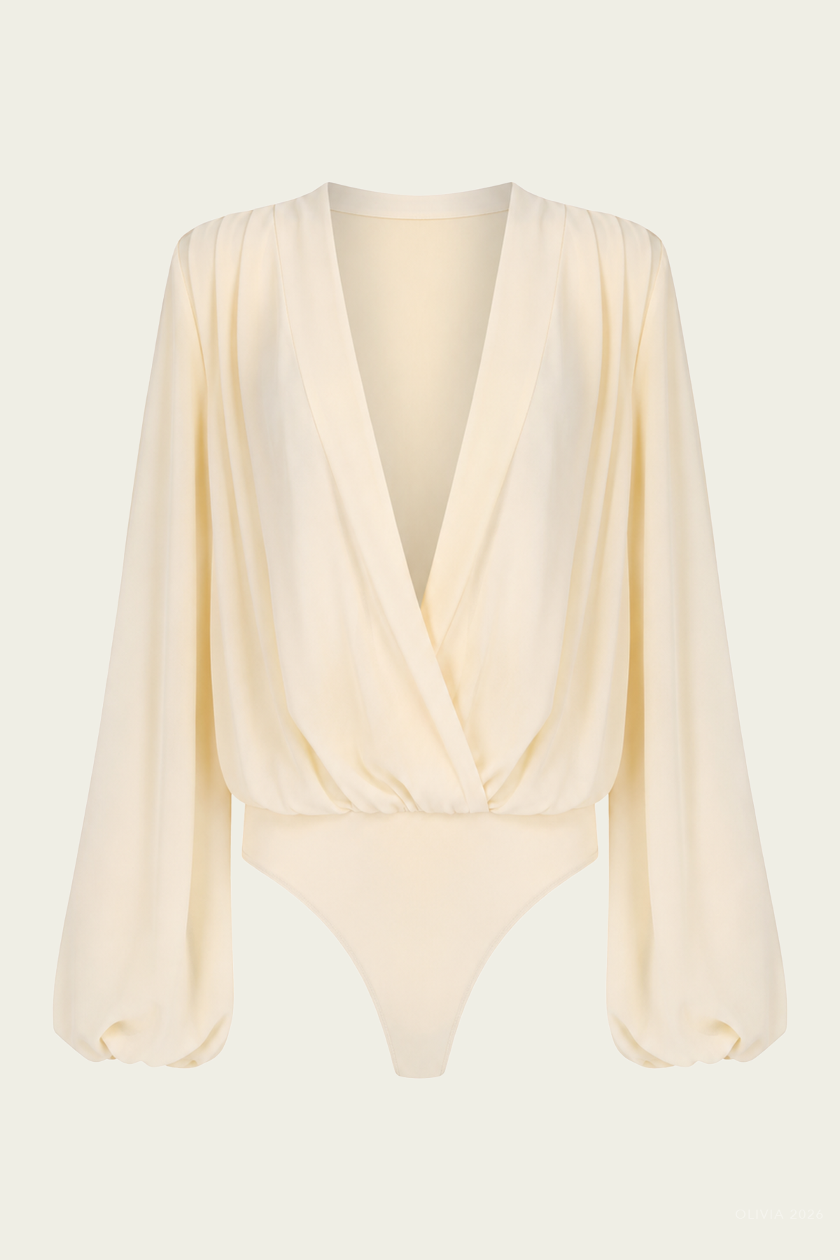 Juna Bodysuit in Wheat