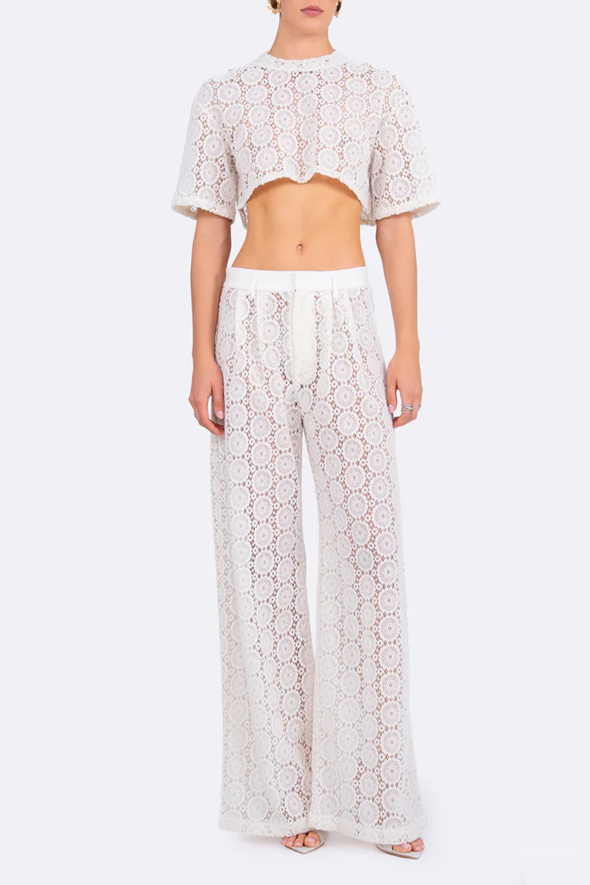 Alice Pant in Ivory