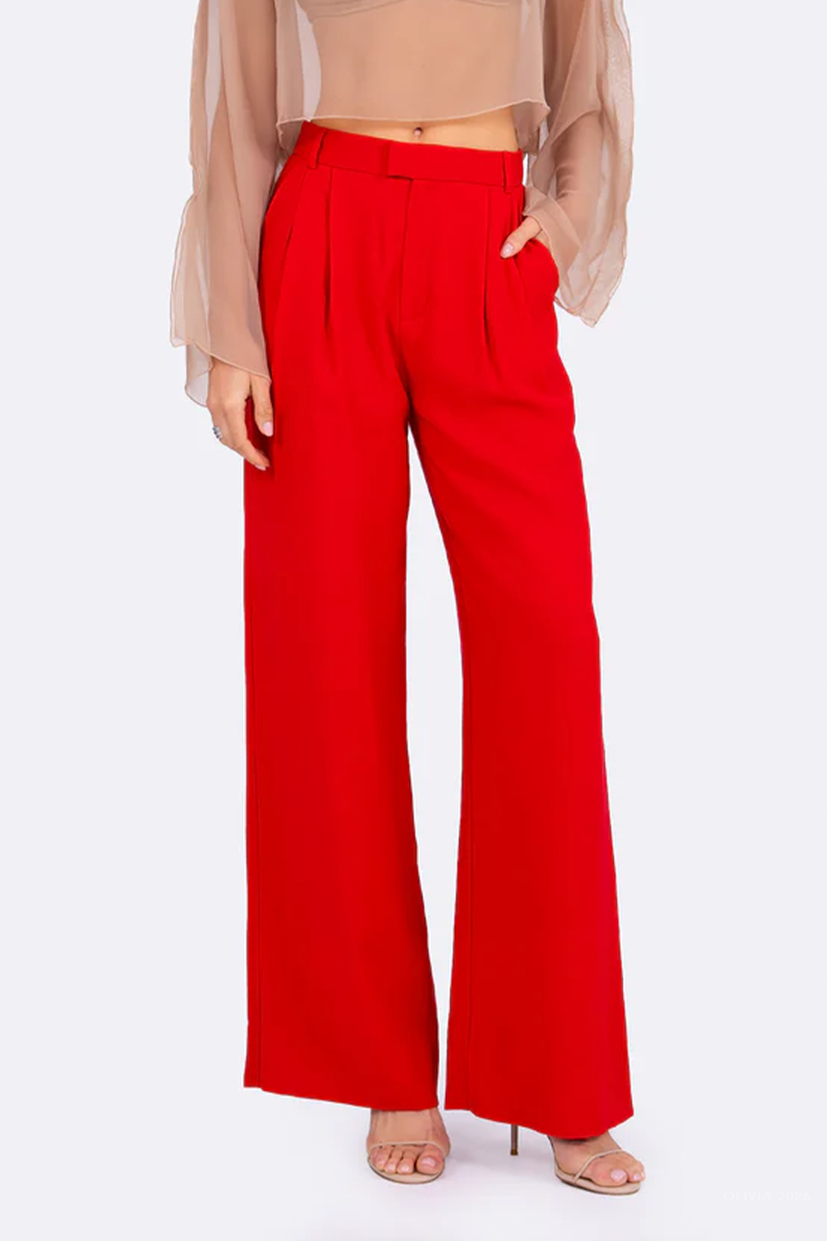 Gerber Pant in Red