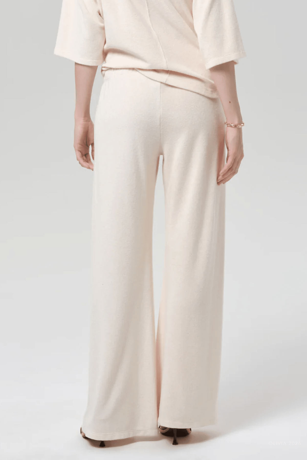Nora Pull On Pant in Cream - shop - olivia.com