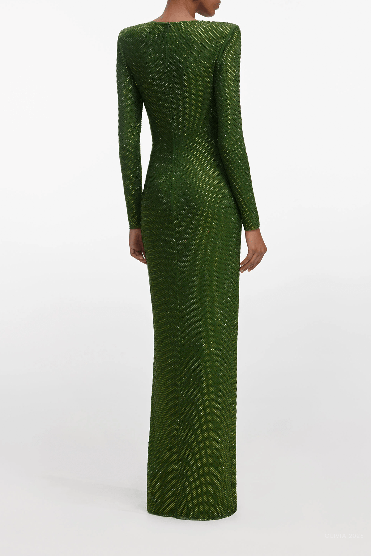 Olive Rhinestone Embellished Maxi Dress - shop - olivia.com