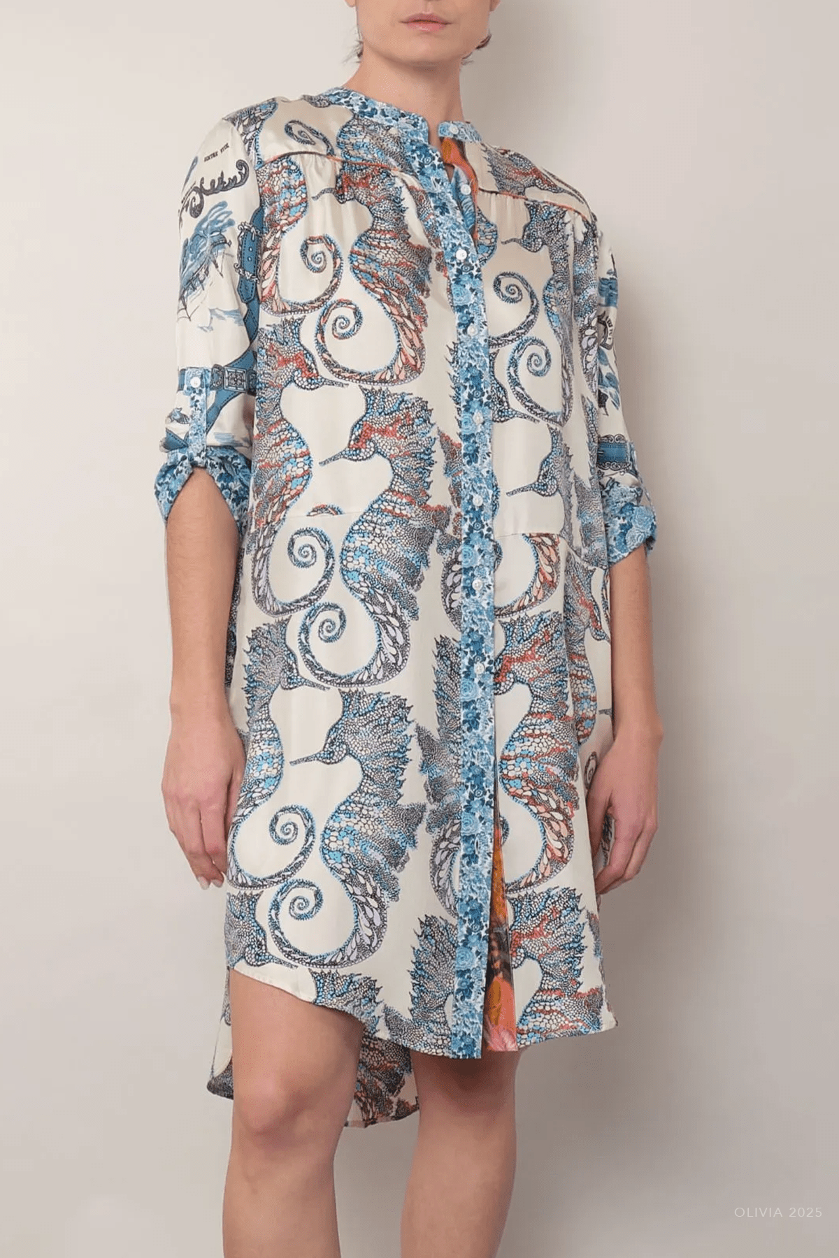 Open It Dress in Mix Multi Seahorses - shop - olivia.com