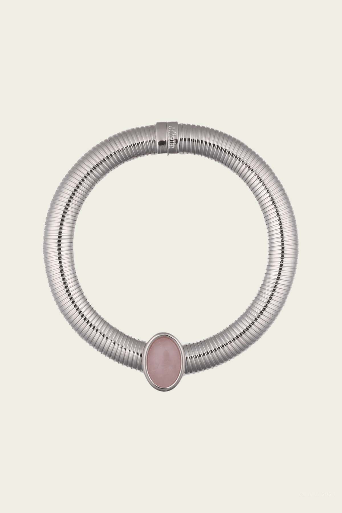 Opyum Necklace in Silver Pink - shop - olivia.com