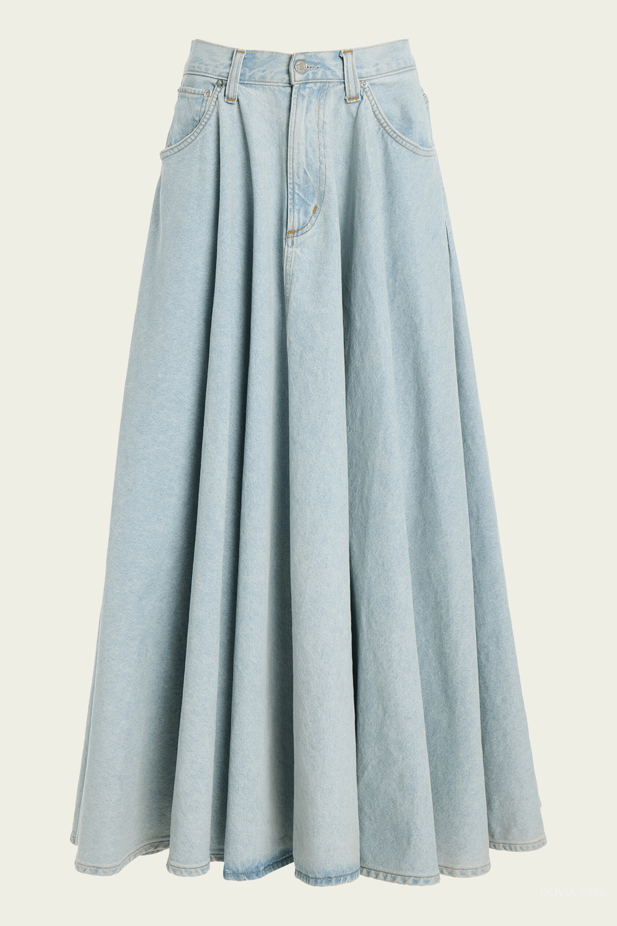 Otto Maxi Skirt in Erase - shop - olivia.com