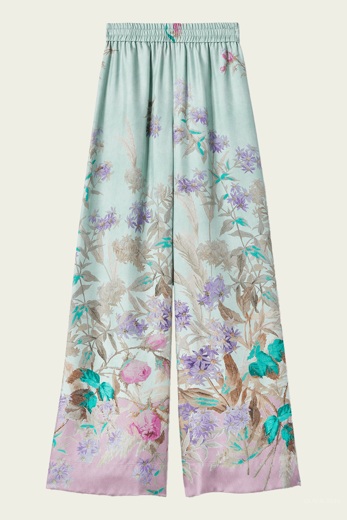 Palazzo Pants in Heath Placee - shop - olivia.com