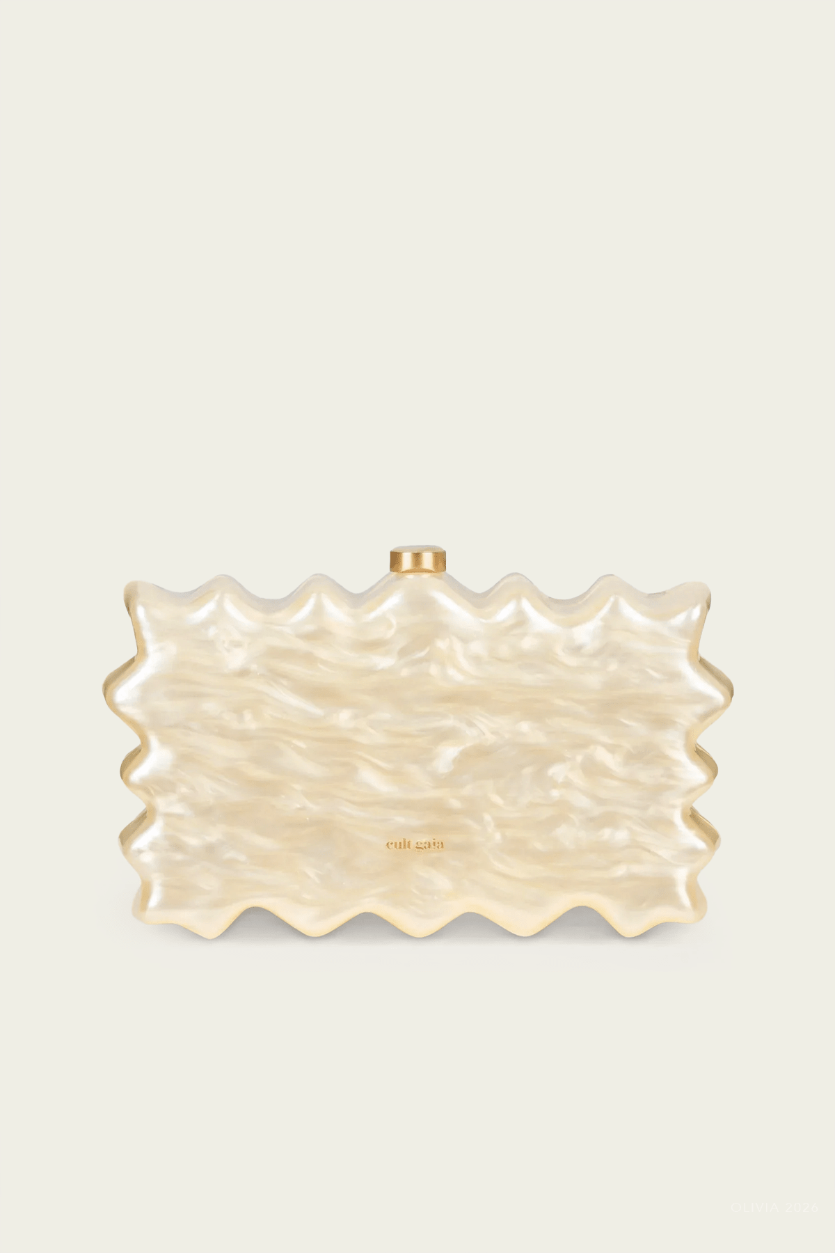Paloma Clutch in Ivory - shop - olivia.com