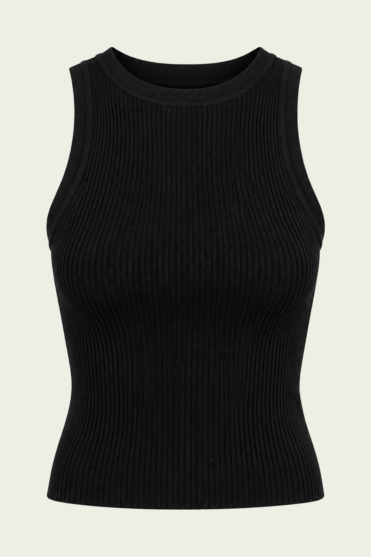 London Tank Top in Black