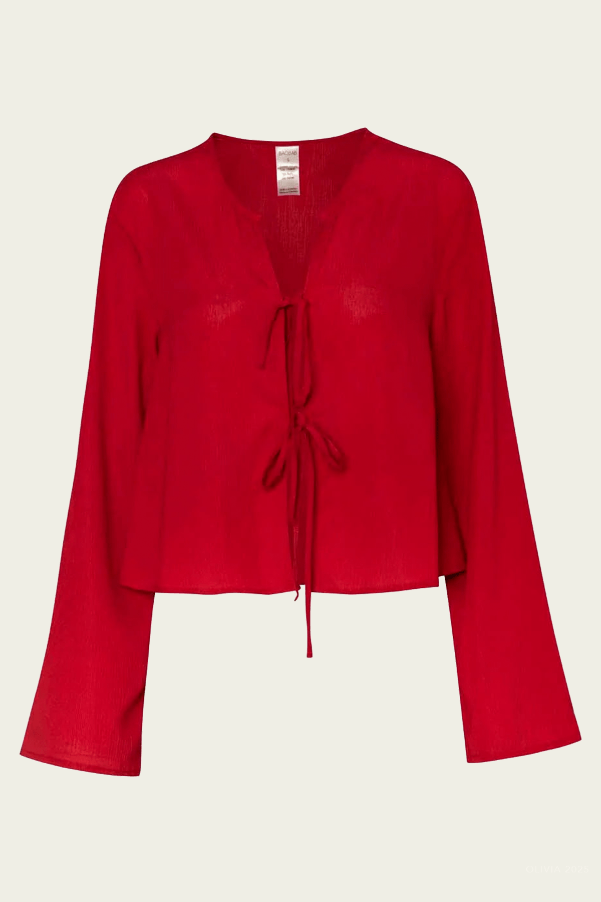 Parma Top in Fire Red - shop - olivia.com