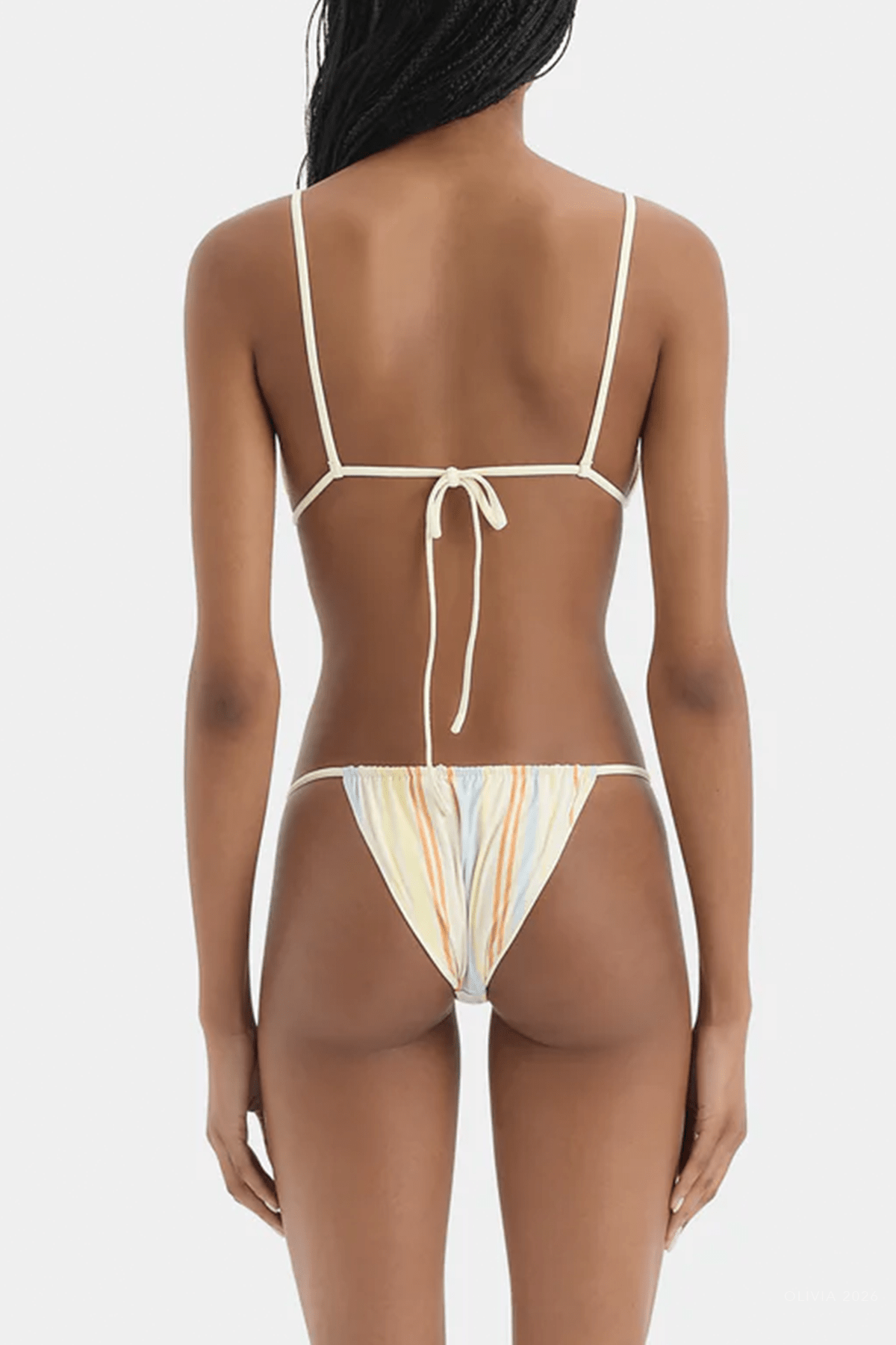 Pernille Reversible String Top in Sommer Stripe - shop-olivia.com