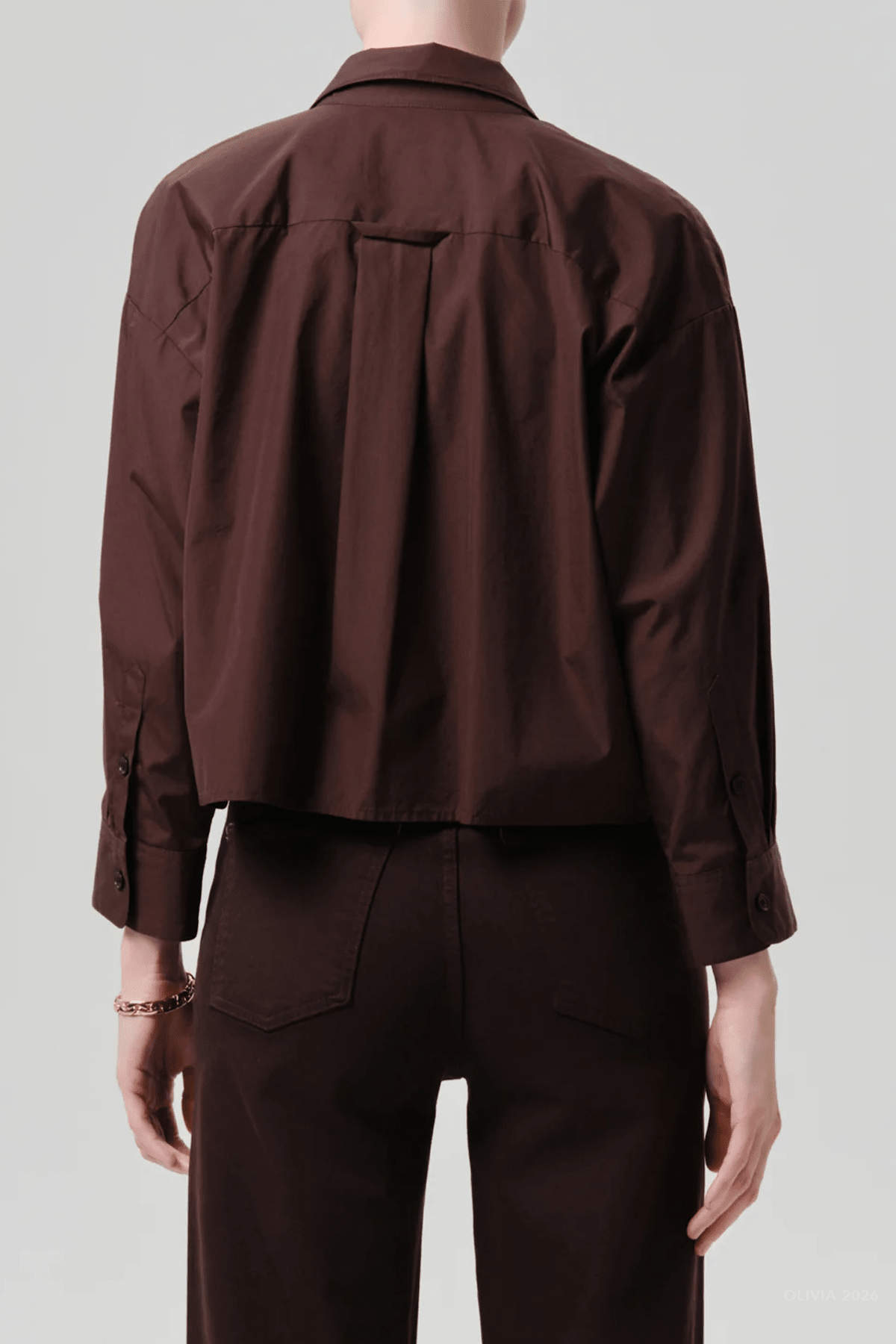 Petit Ami Shirt in Brun - shop-olivia.com
