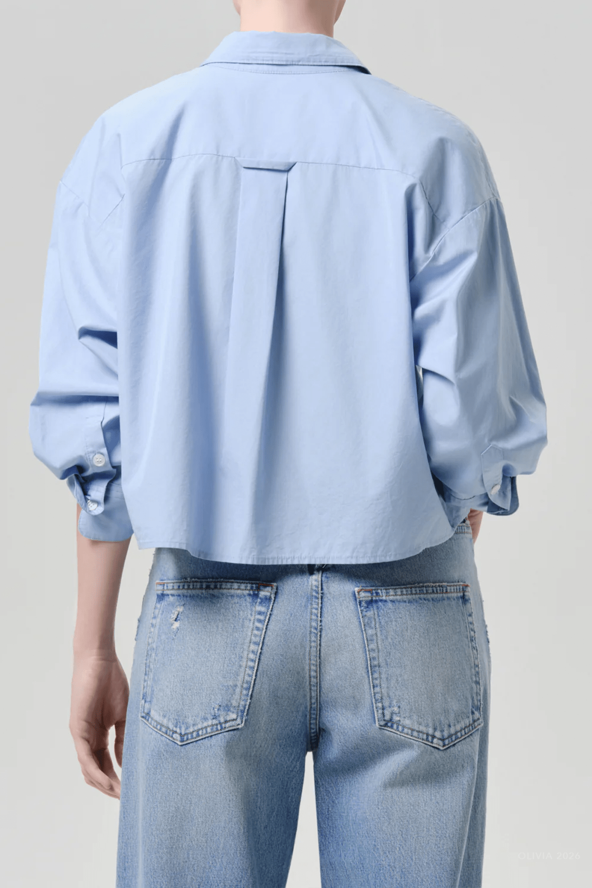 Petit Ami Shirt in French Blue - shop-olivia.com