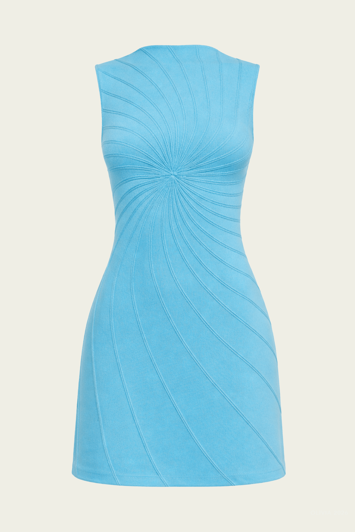 Philippa Knit Mini Dress in Ibiza - shop - olivia.com