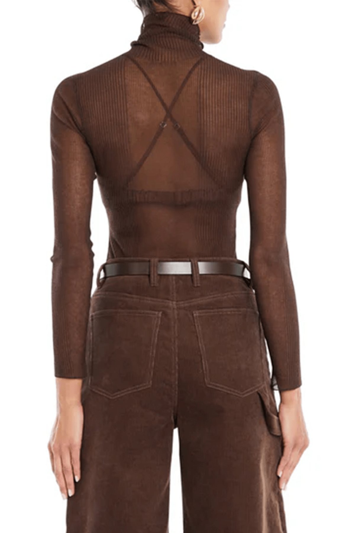 Piper Sweater Top in Slate Brown - shop - olivia.com