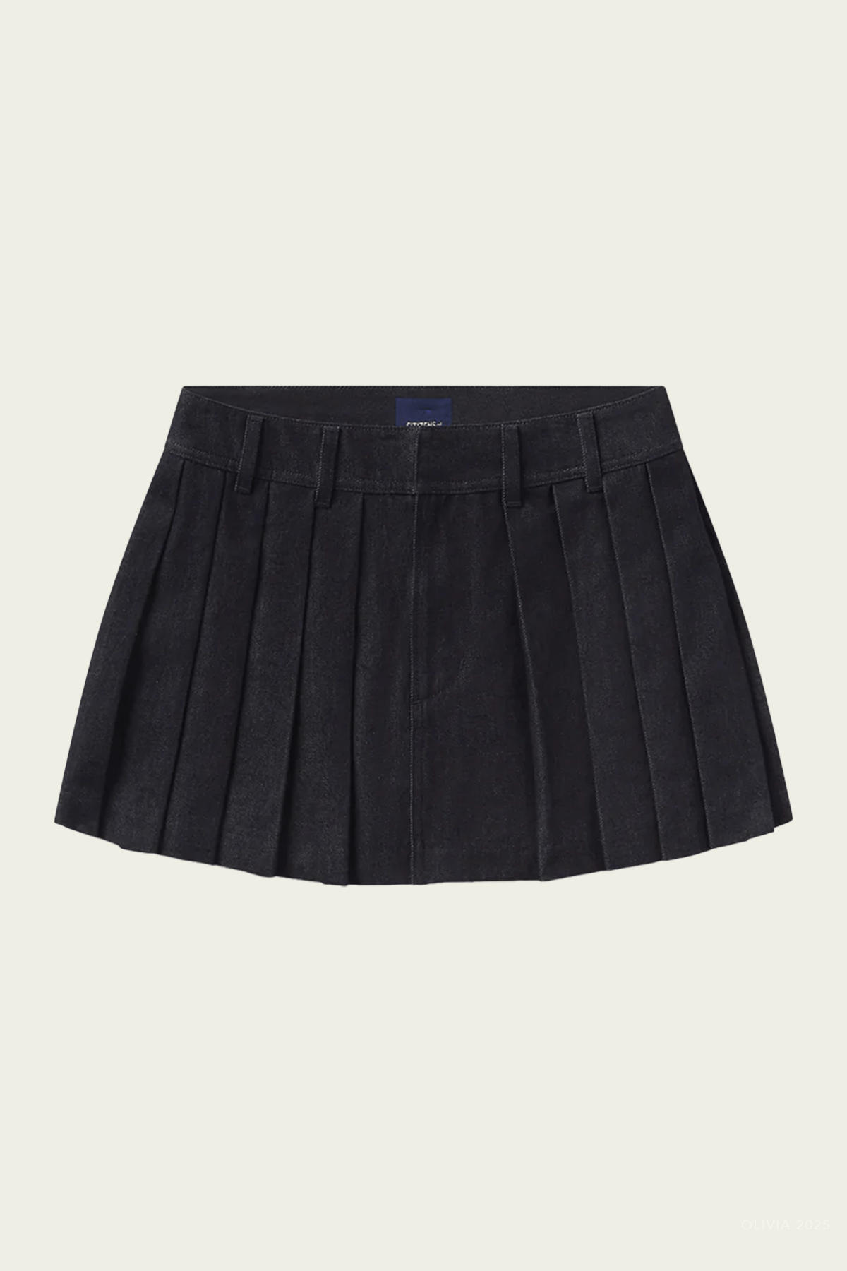 Pleated Mini Skirt in Juno - shop - olivia.com