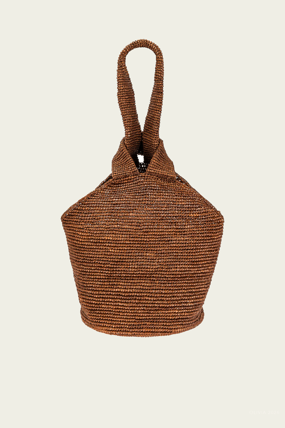 Pull Through Bag in Chocolate - shop-olivia.com