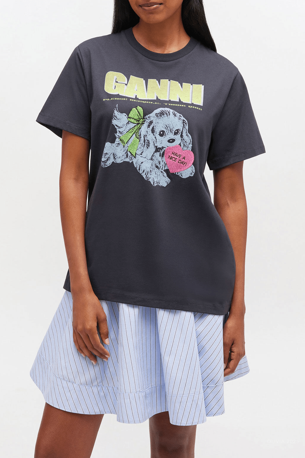 Puppy T-Shirt in Phantom - shop - olivia.com