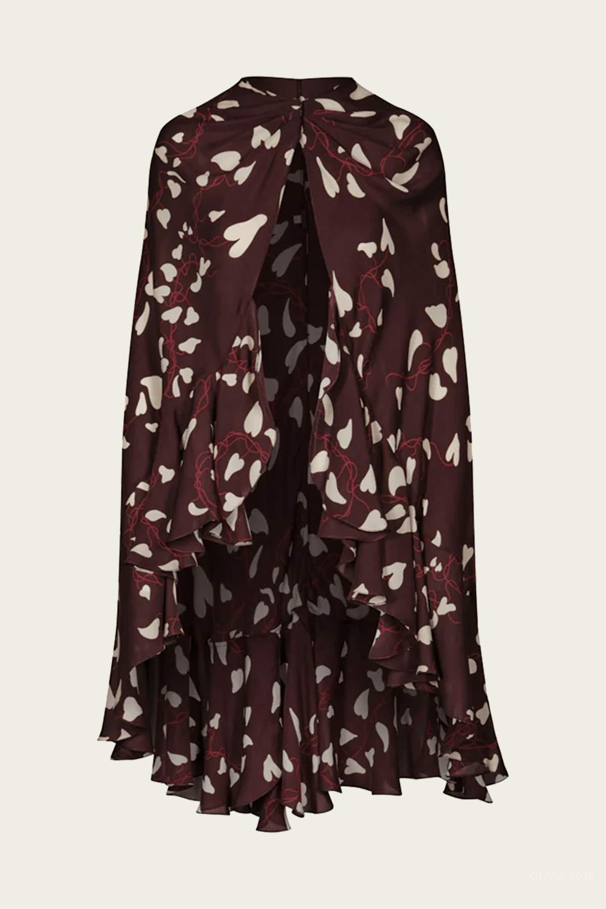 Reinterpretation Cape in Dark Chocolate - shop - olivia.com