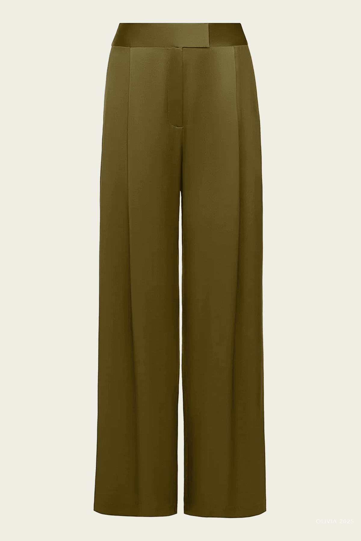 Relaxed Trouser in Moss - shop - olivia.com