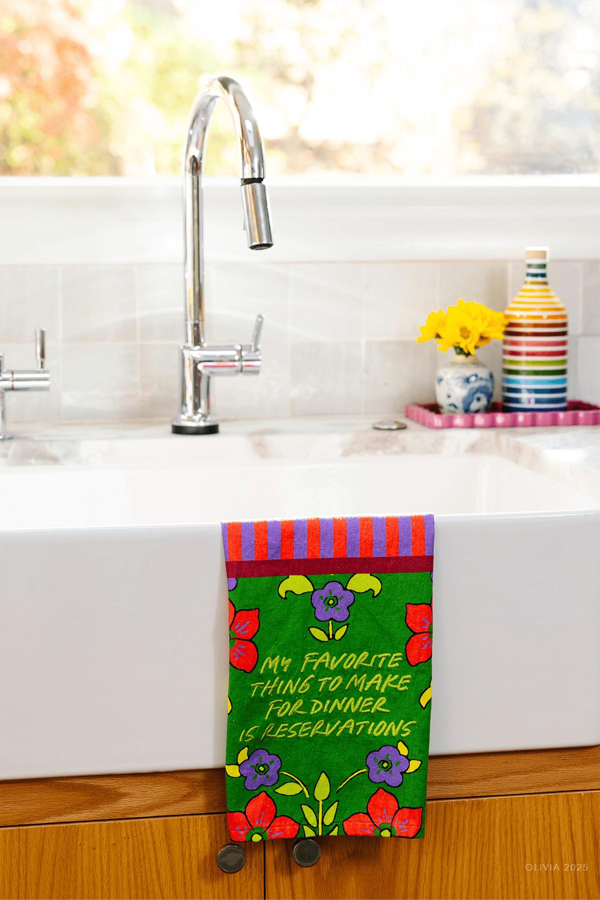 Reservations Dish Towel - shop - olivia.com