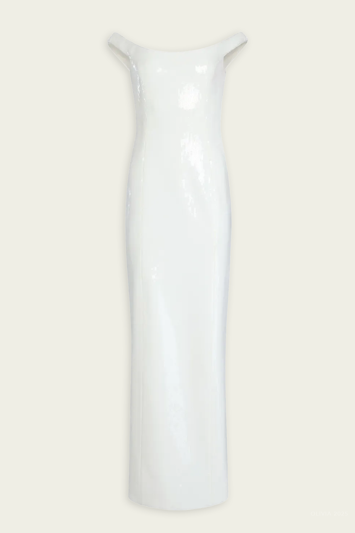 Jazmina Sequin Dress in White