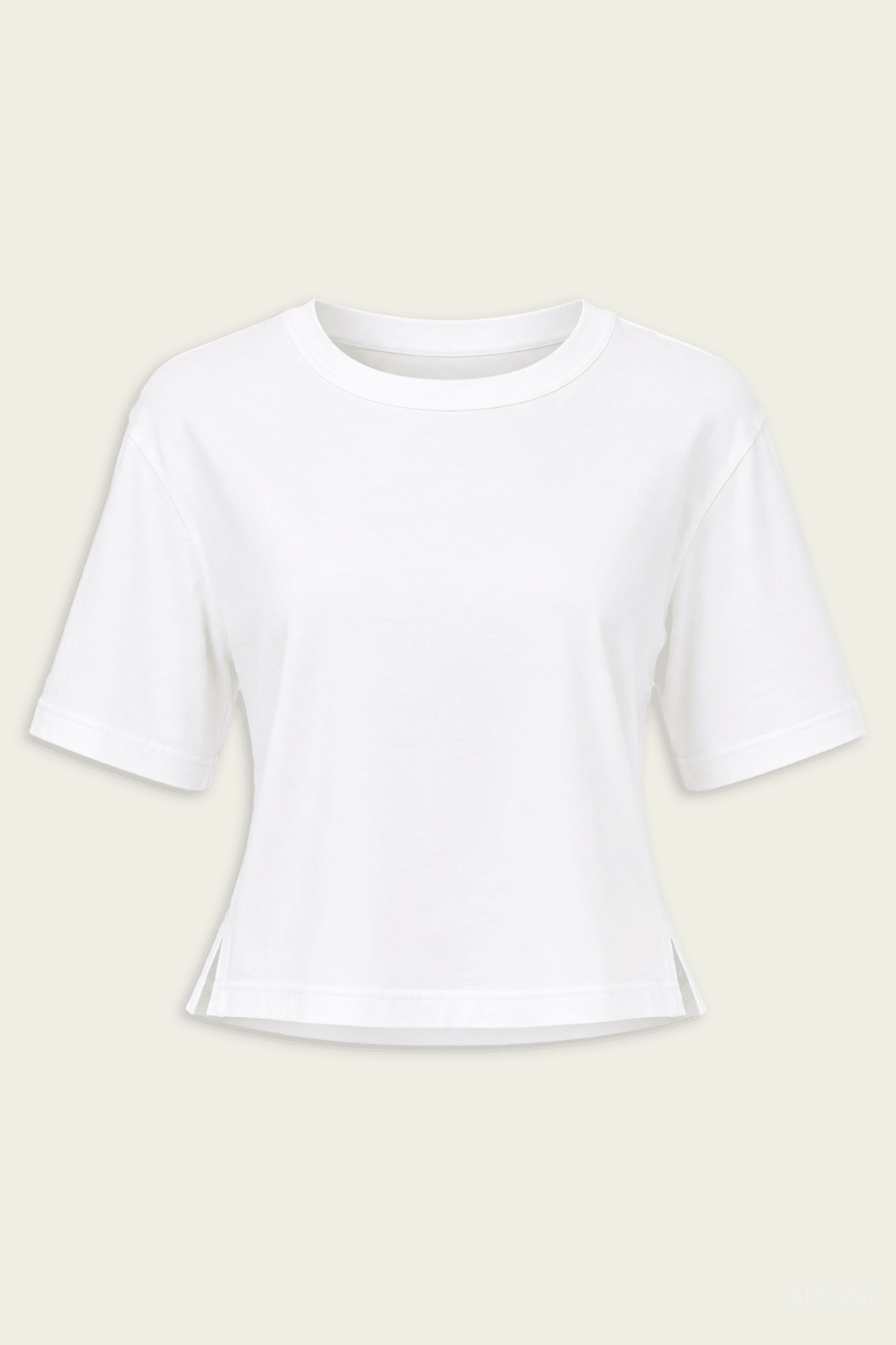 Rework Men's Tee in White - shop-olivia.com
