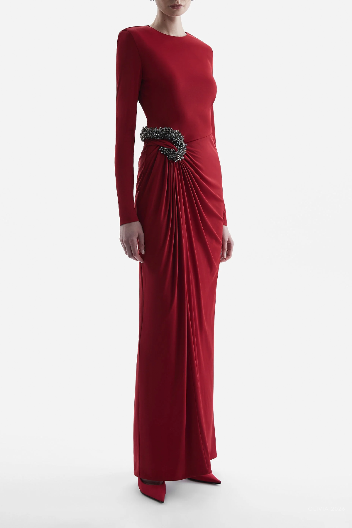 Aspen Gown in Red