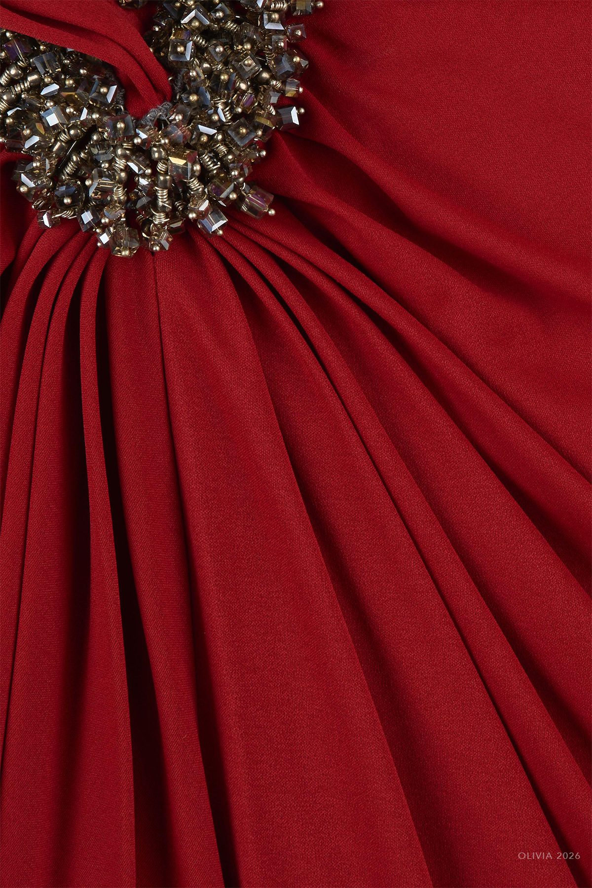 Aspen Gown in Red