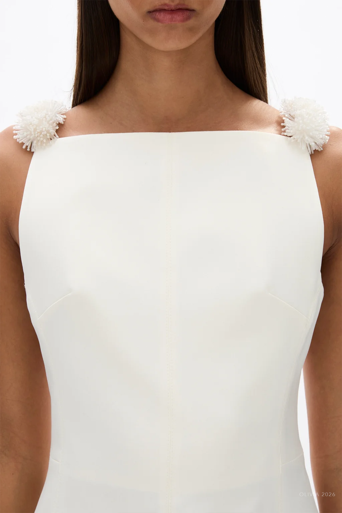 Oryx Mini Dress in Ivory