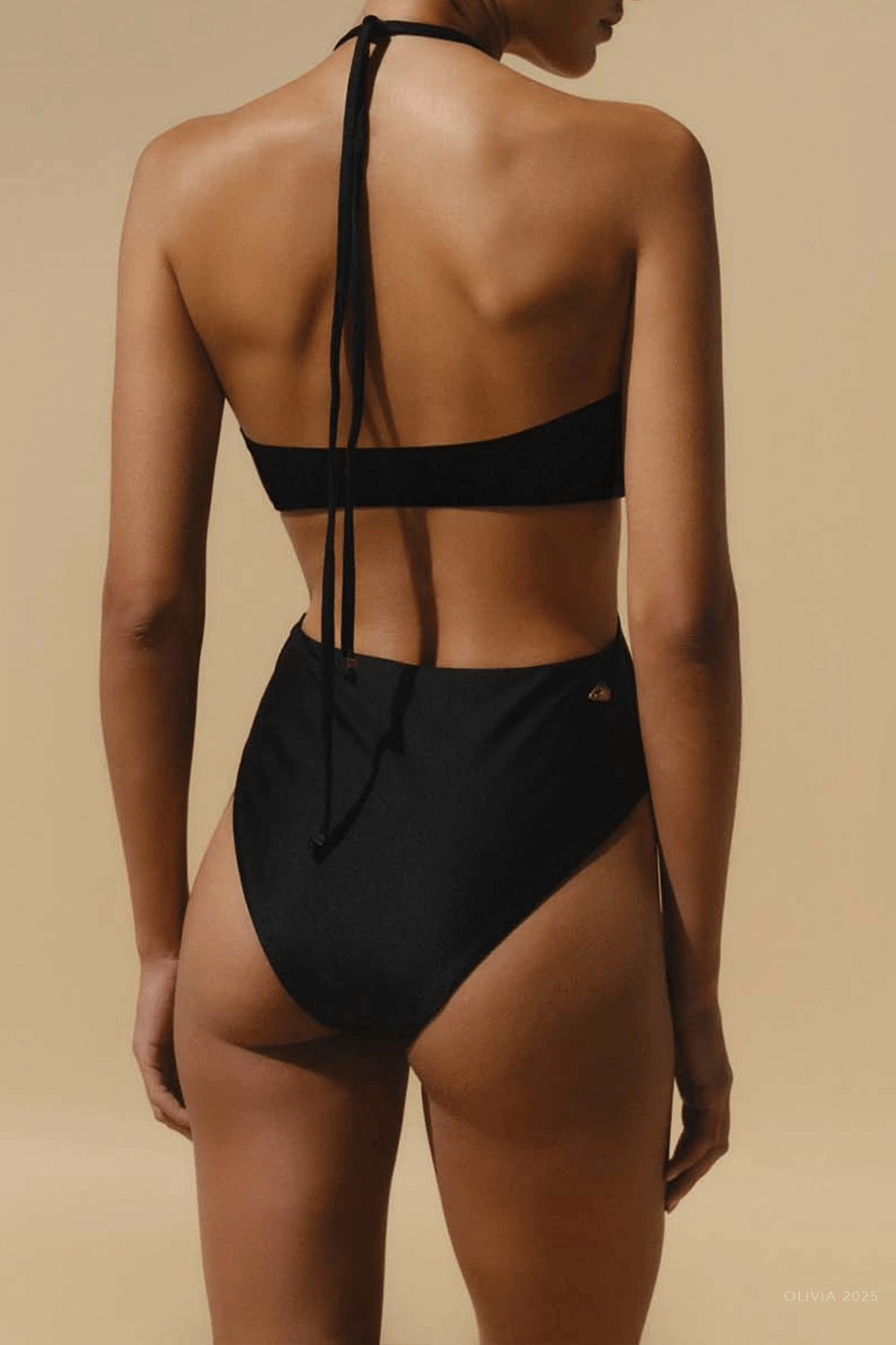Rho One Piece Swimsuit in Black - shop - olivia.com