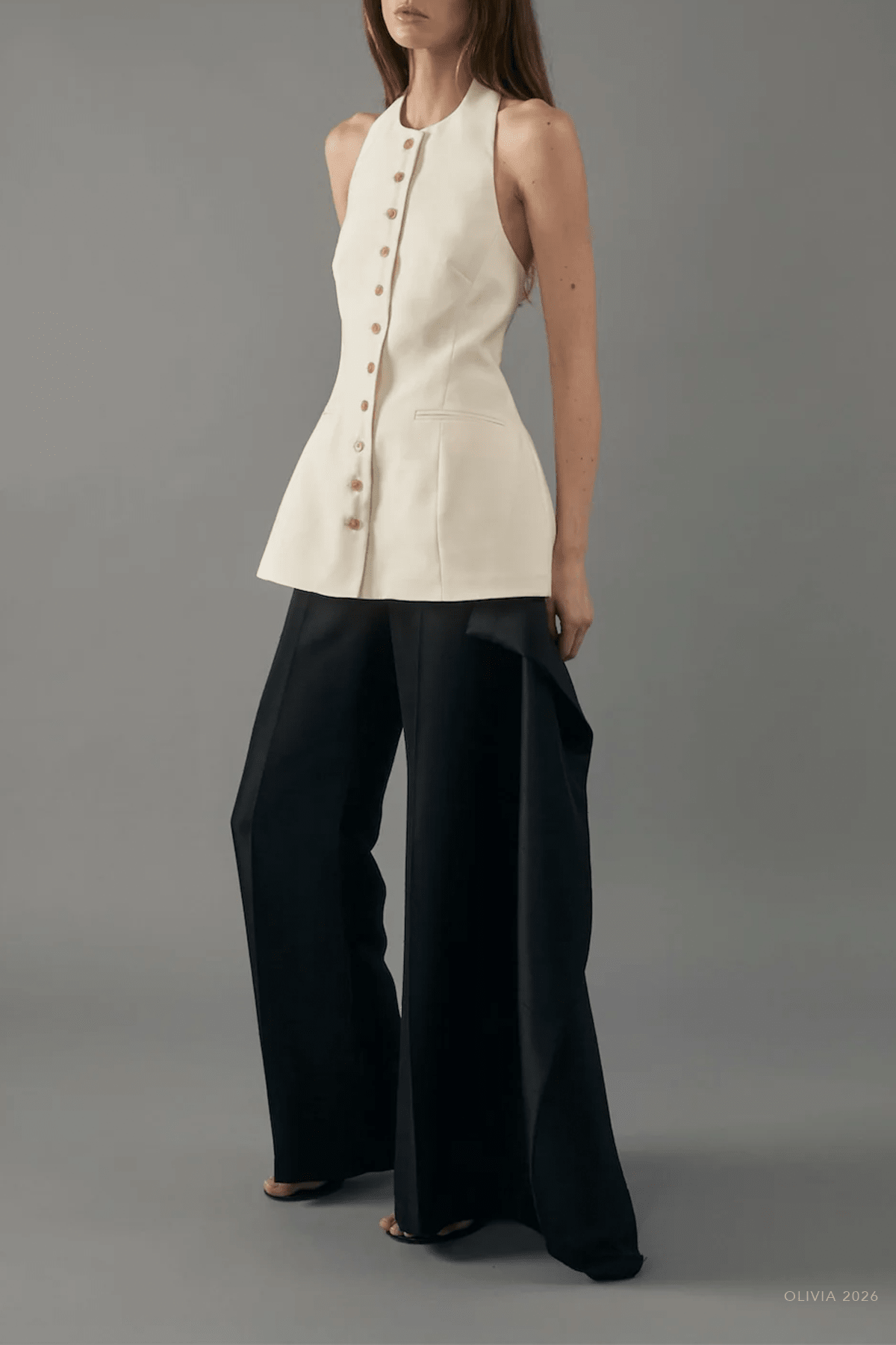 Rickie Trousers in Black - shop - olivia.com