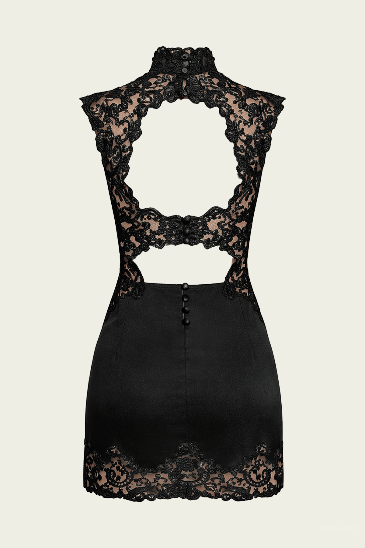 Riti Mini Dress in Black - shop - olivia.com