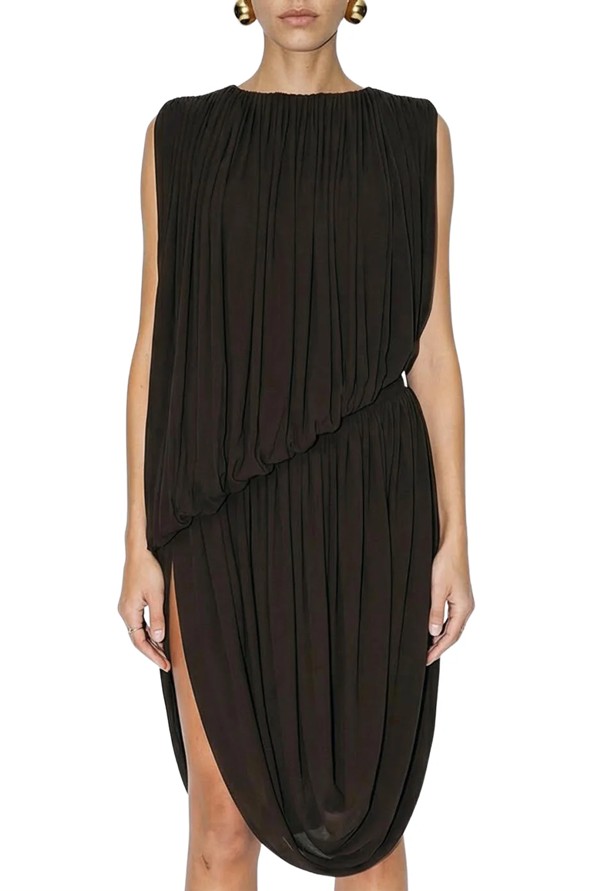Alton Dress in Chocolate