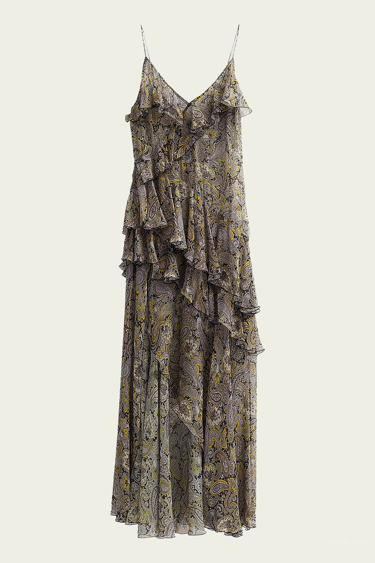 Alva Dress in Black Gold Multi