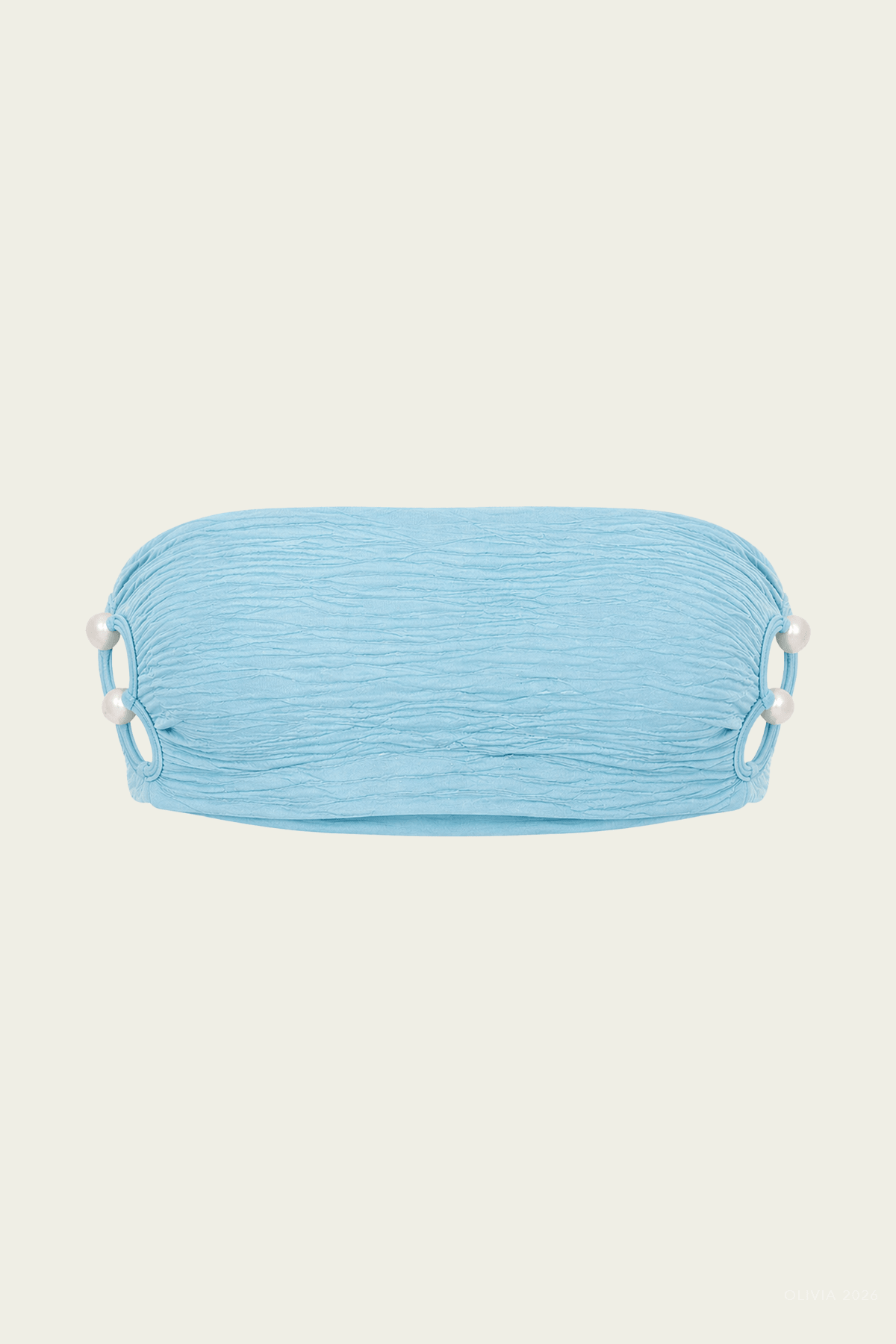 Robbin Bikini Top in Sky Blue - shop - olivia.com