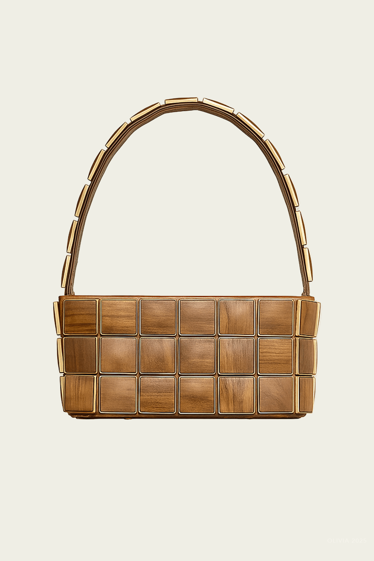 Romy Shoulder Bag in Walnut - shop - olivia.com